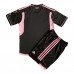 Inter Miami Barnkläder Borta matchtröja till baby 2023-24 Kortärmad (+ Korta byxor) Billigt
